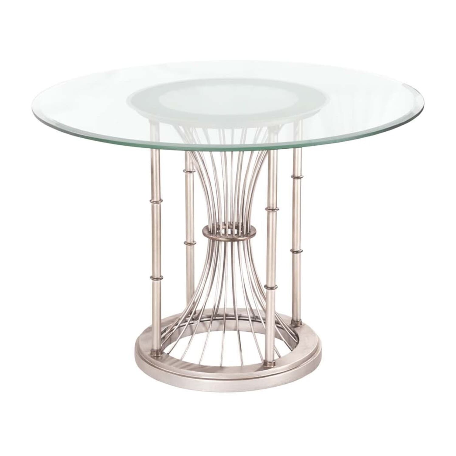 Bal Harbour 42-in Pearl Silver Table