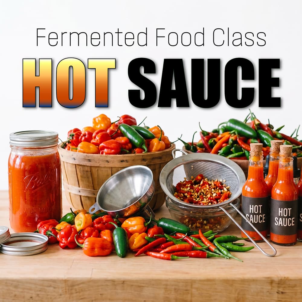 Making Fermented Hot Sauce, 09/20/2026