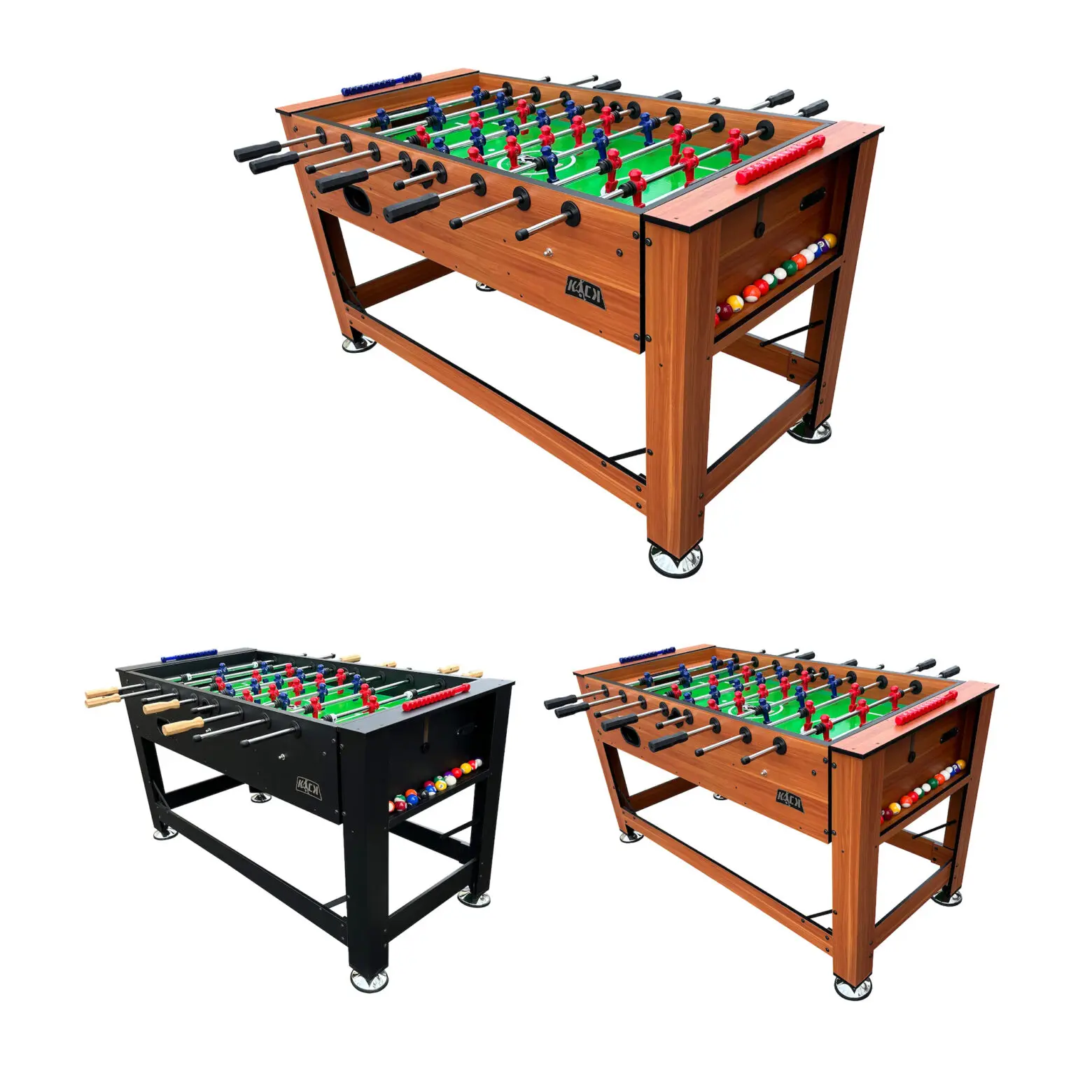 KICK Dyad 55″ 2-in-1 Multi-Game Table