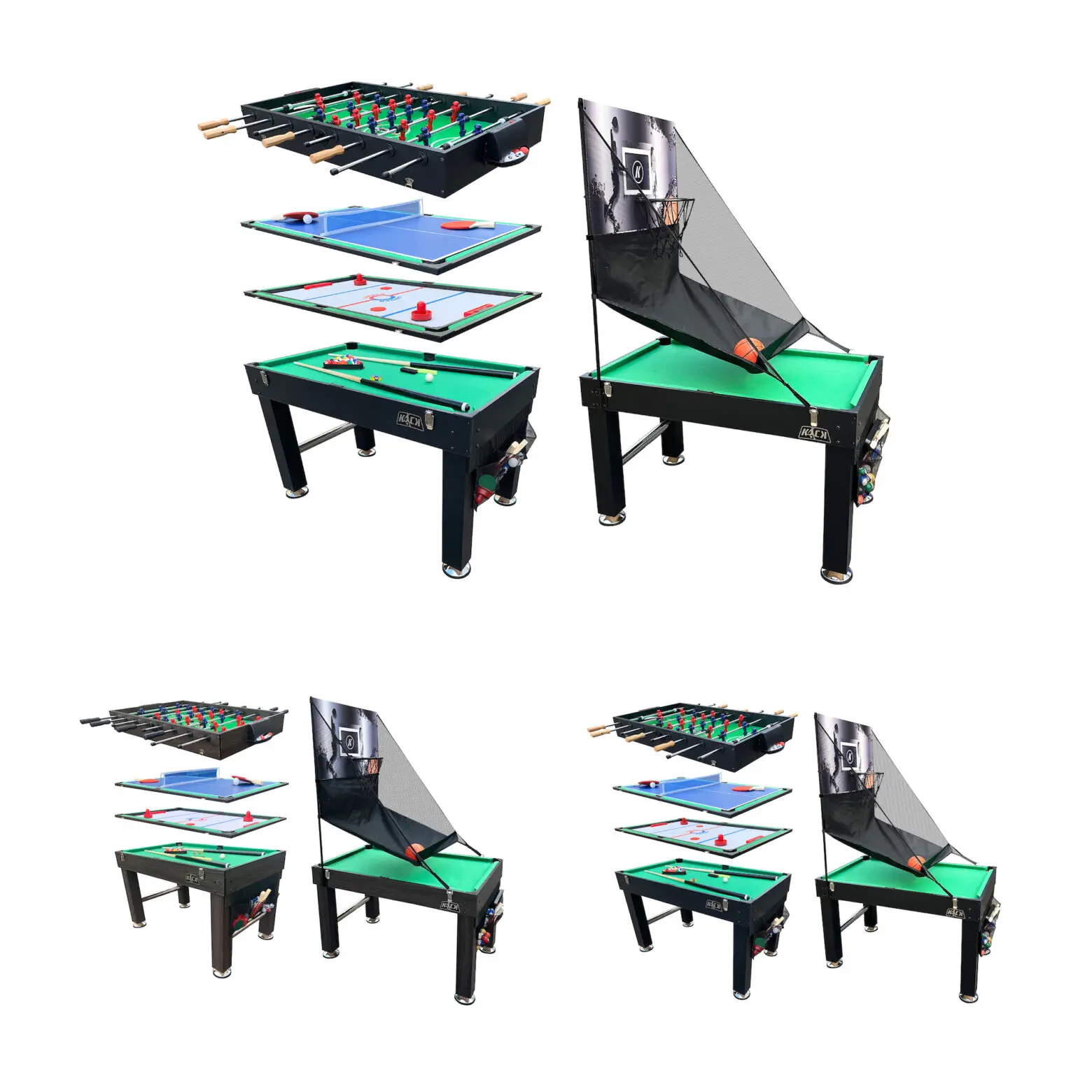 KICK Morpheus 55″ 5-in-1 Multi-Game Table