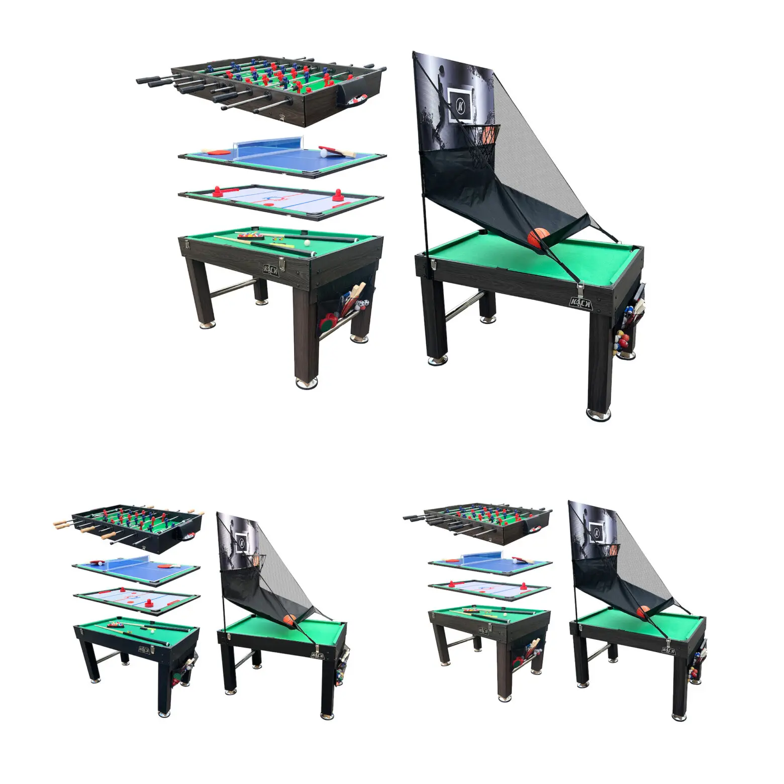 KICK Morpheus 55″ 5-in-1 Multi-Game Table