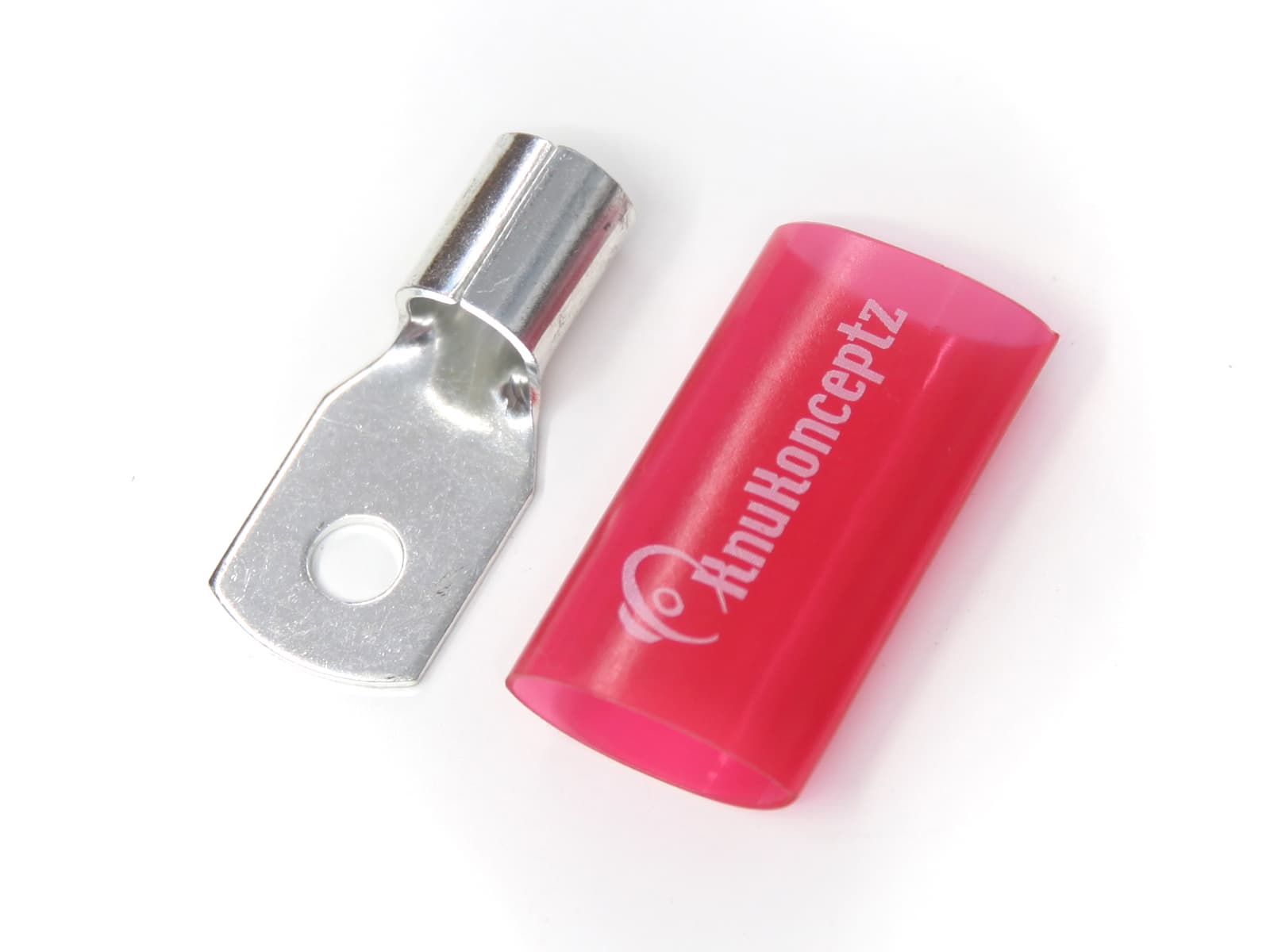 Tinned Copper Ring Terminal with Heat Shrink - thumbnail 3