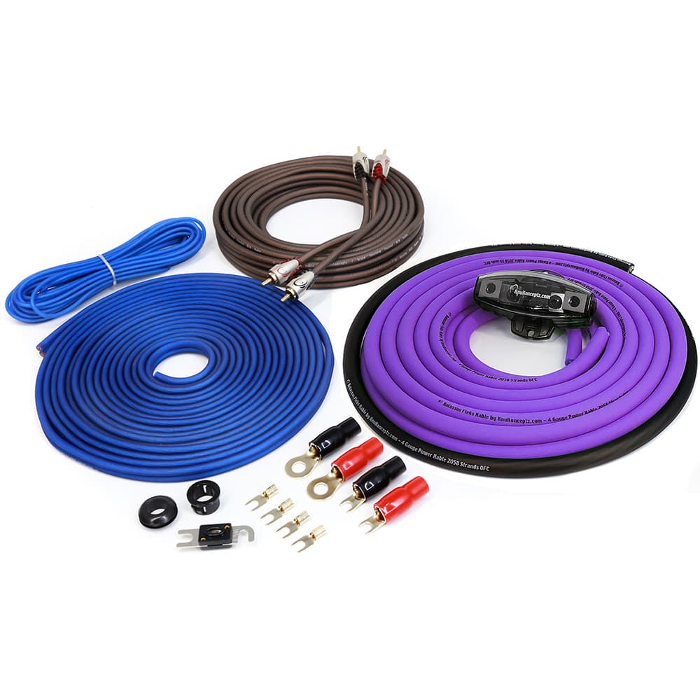 Kolossus 4 Gauge Complete Amplifier Installation Kit - thumbnail 7