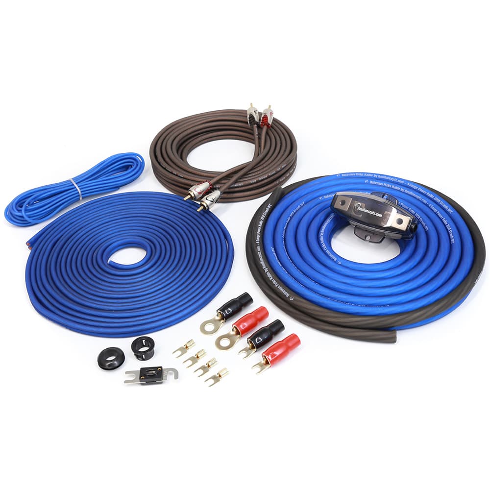 Kolossus 4 Gauge Complete Amplifier Installation Kit