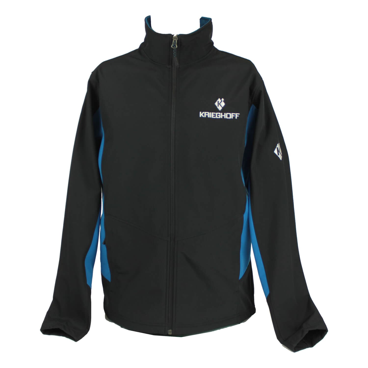 Soft Shell Jacket, Black/Royal - thumbnail 2