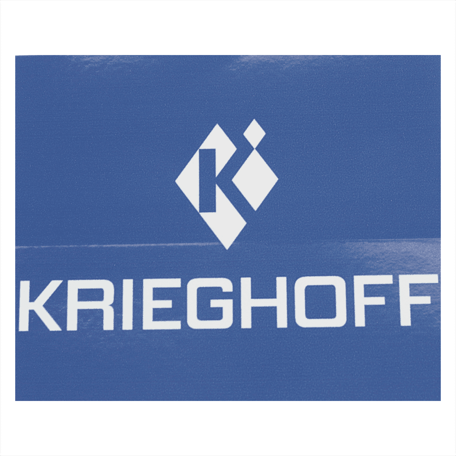 Krieghoff Logo Sticker, Blue