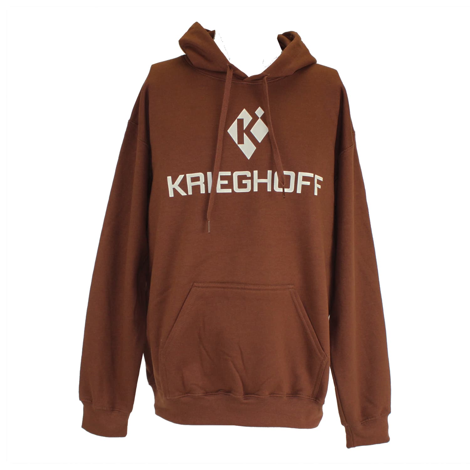 Krieghoff Hooded Sweatshirt, Brown 4X ONLY