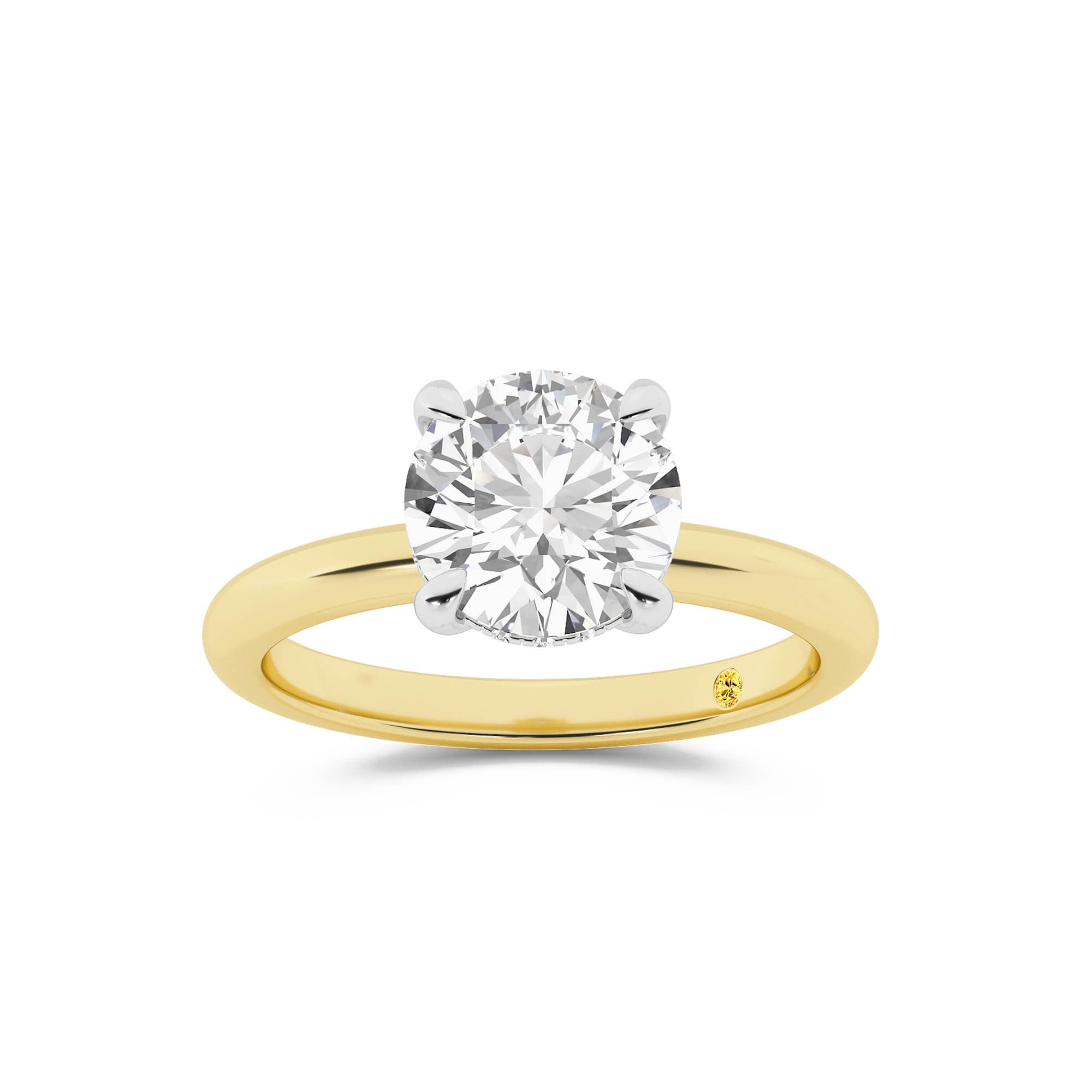 Fez Engagment Ring with the Orion Wedding Band - thumbnail 8