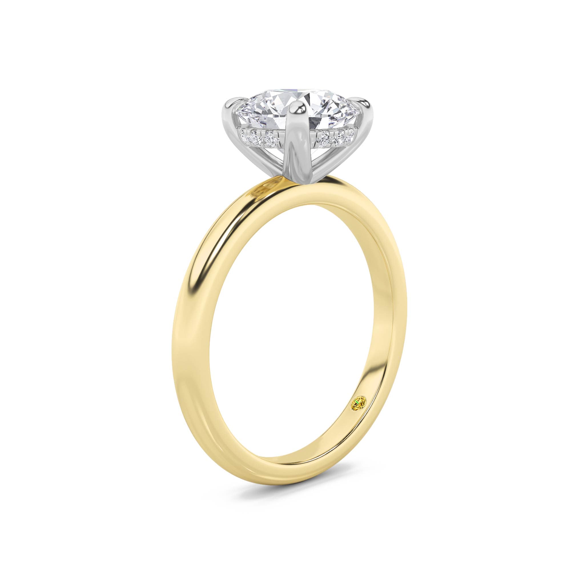 Fez Engagment Ring with the Orion Wedding Band - thumbnail 9
