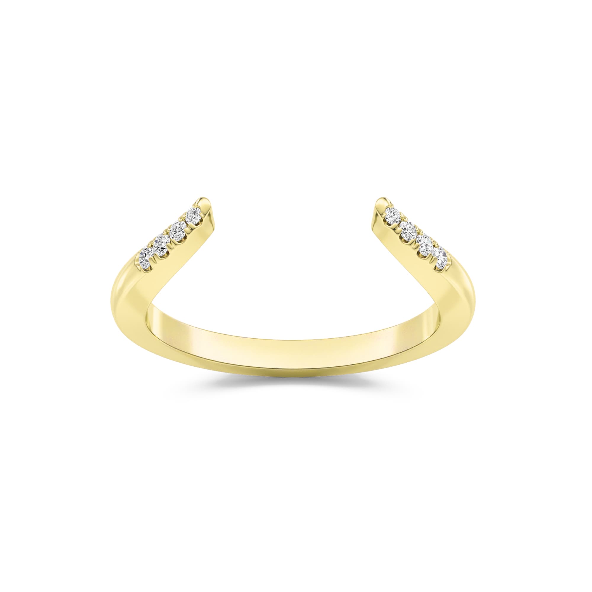 Thalia Engagment Ring with the Thalia Crest Wedding Band - thumbnail 10
