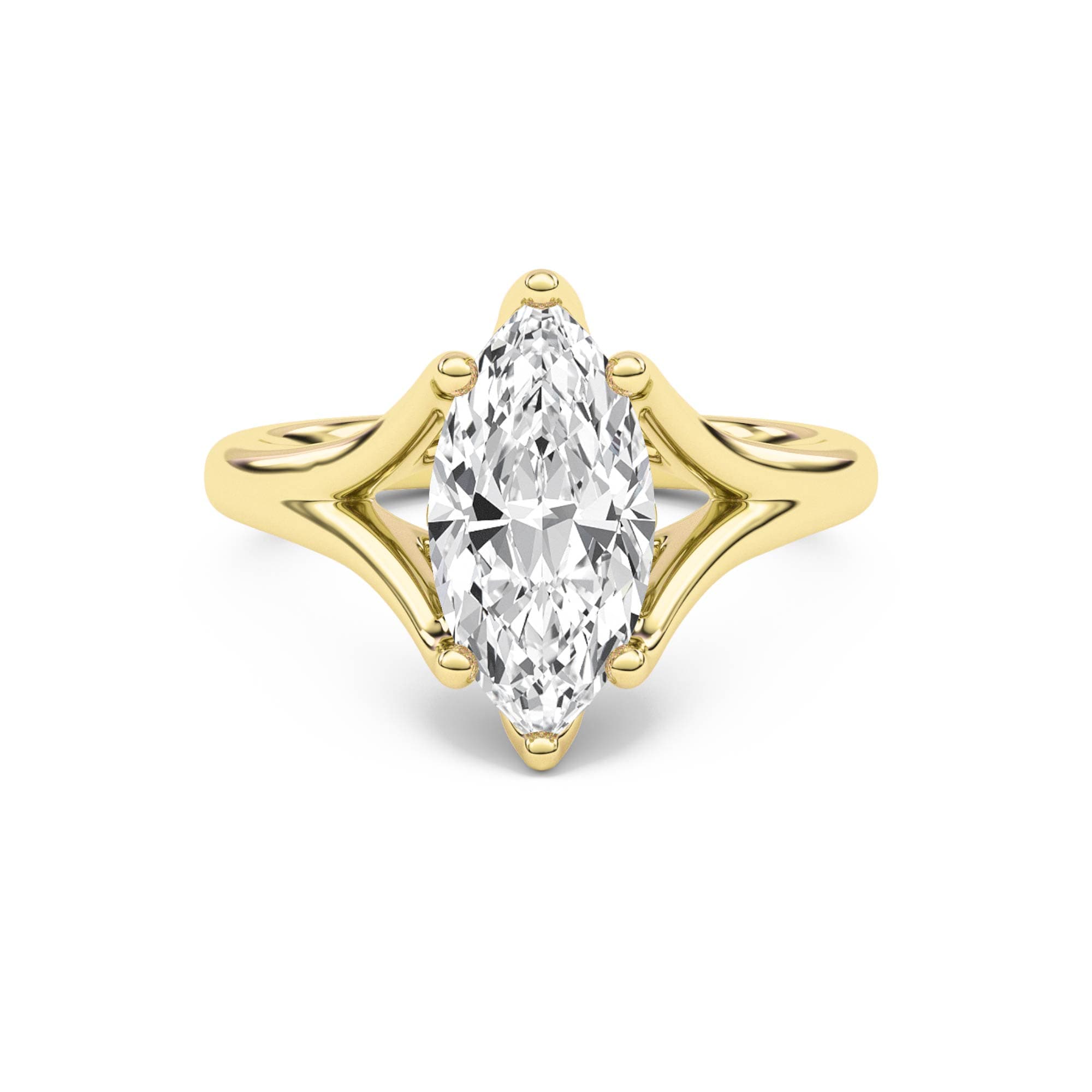 Rosie Marquise Lab Grown Diamond Engagement Ring - thumbnail 6