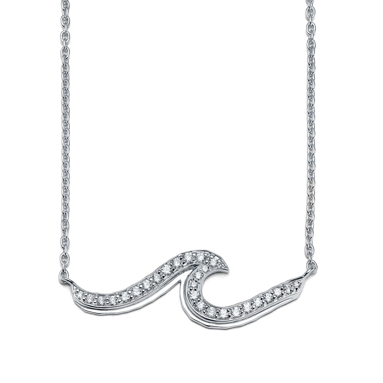 Grand Radiant Wave Necklace