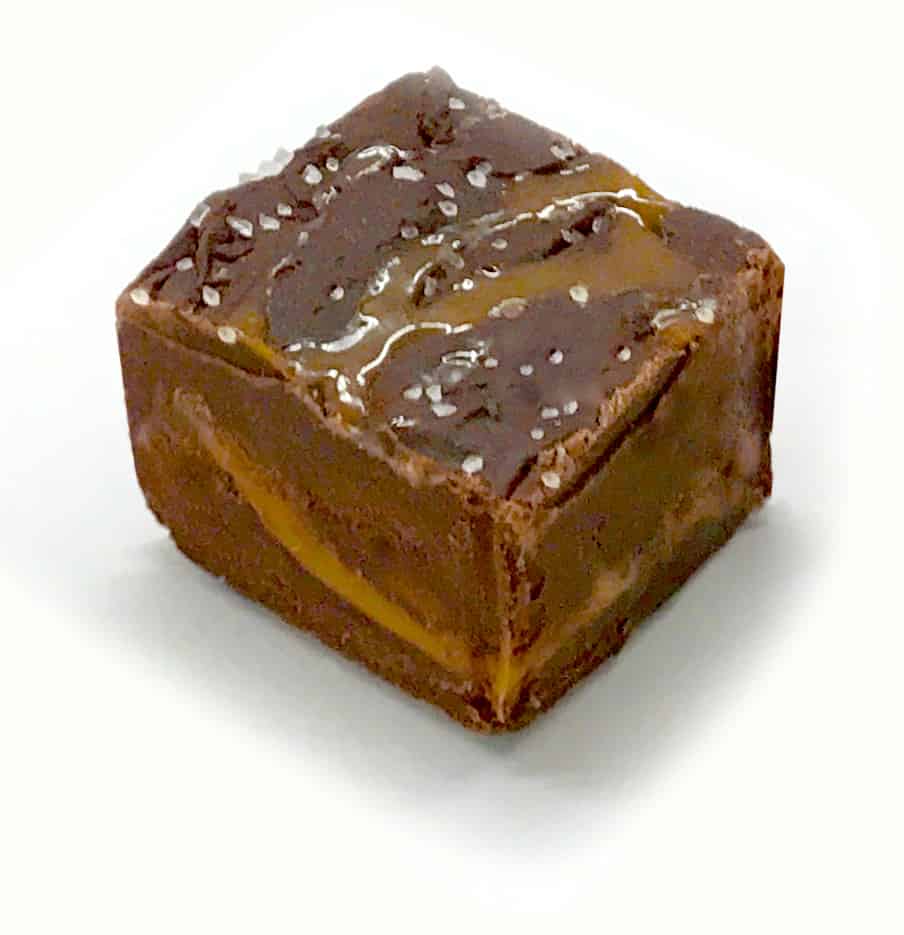 Dark Chocolate Caramel Sea Salt Fudge