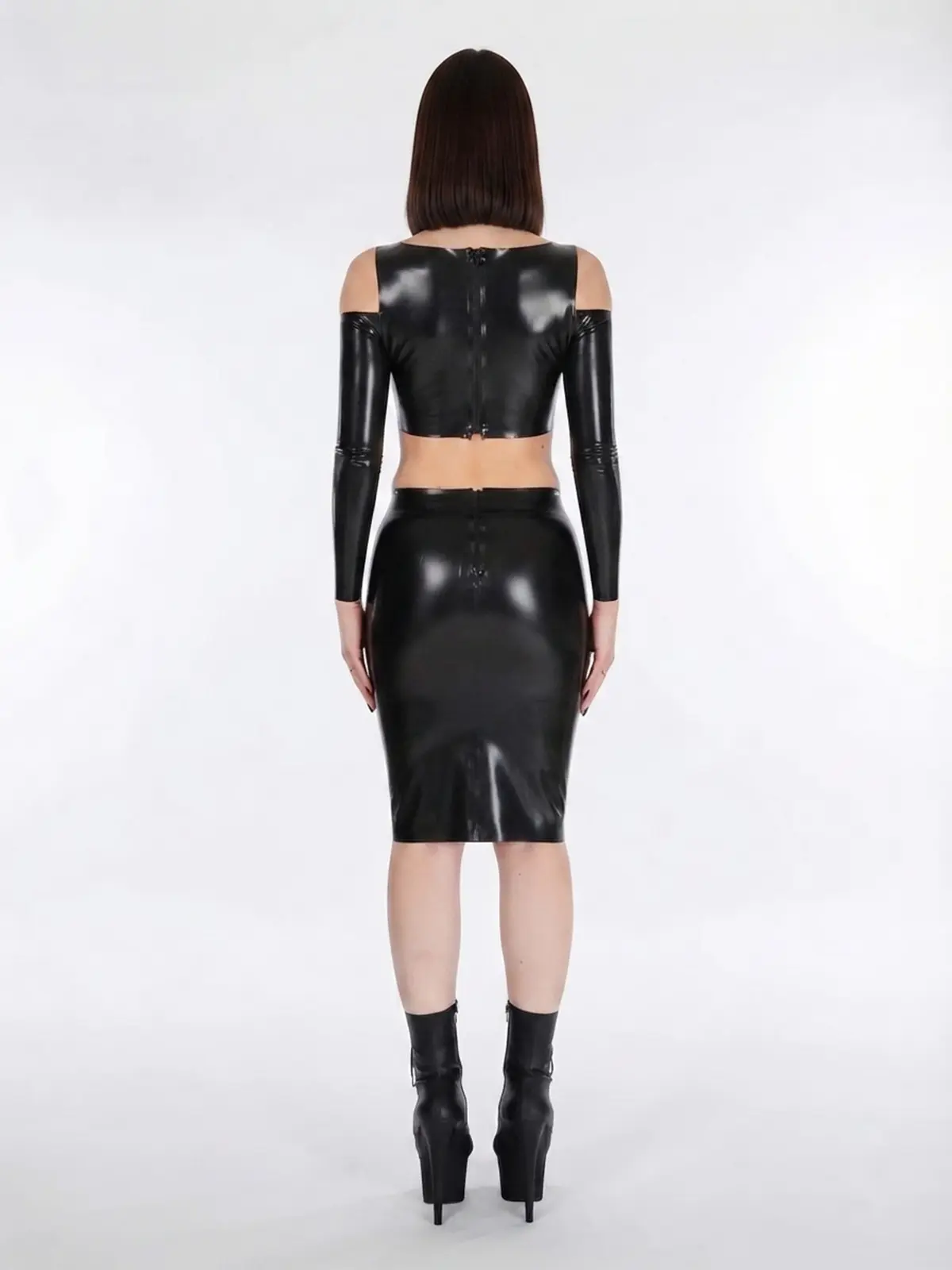 Latex The Erica Open Sleeve Top - thumbnail 3