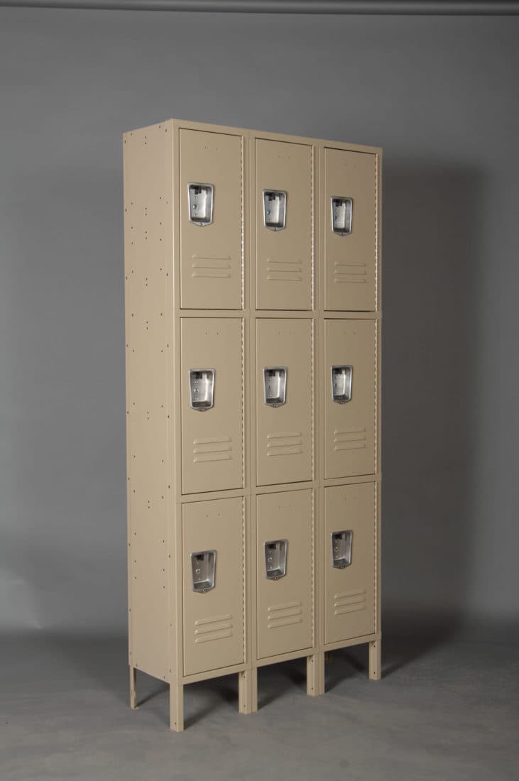 Triple Tier 3-Wide Locker