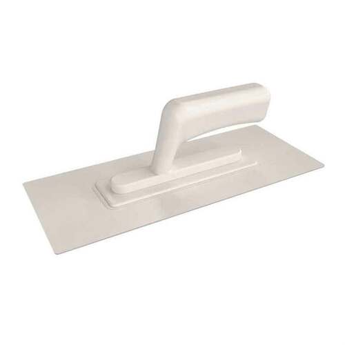 Plastic Plastering Trowel w/ Plastic Handle – White