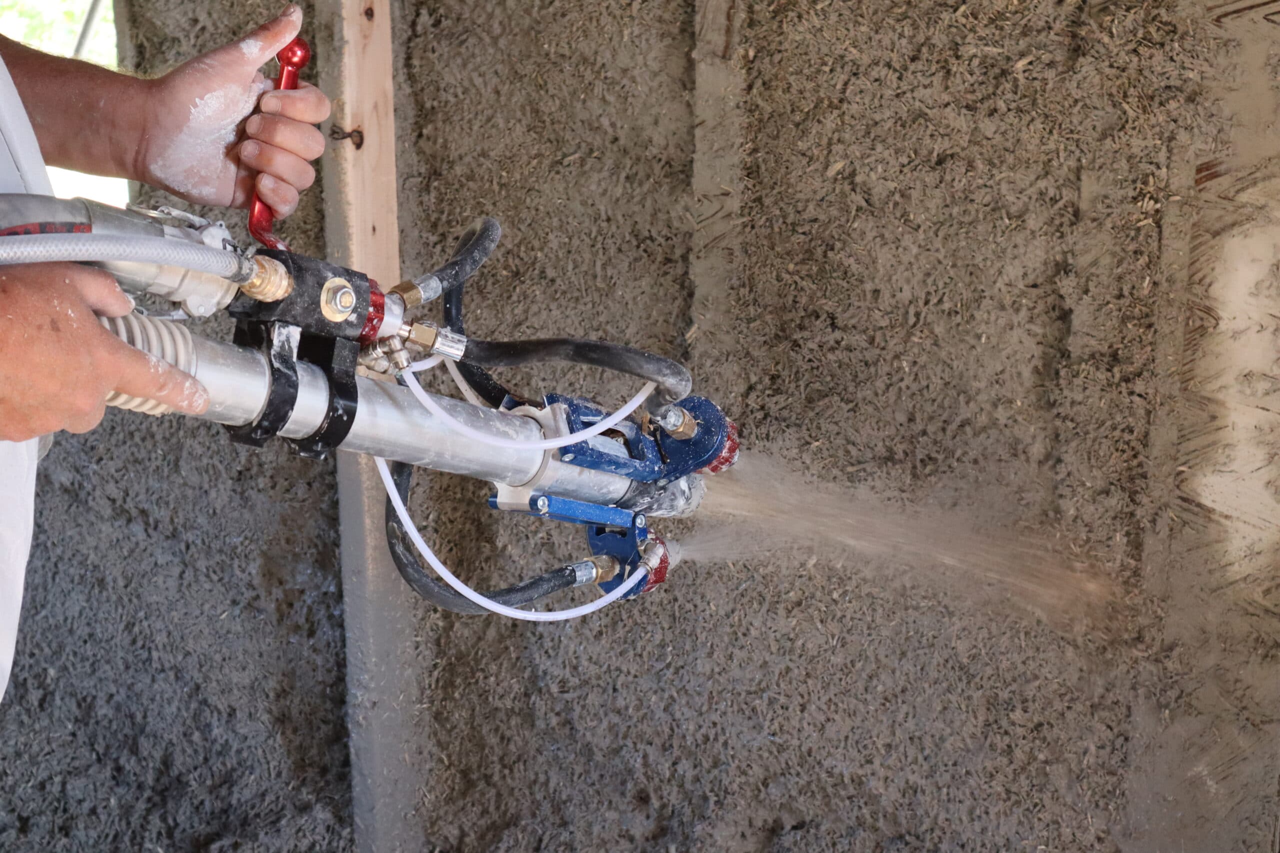 ARTisAn Objective® Workshop MAS-12 – Automated Hempcrete Install using customized EuroMair® Projection System - thumbnail 5