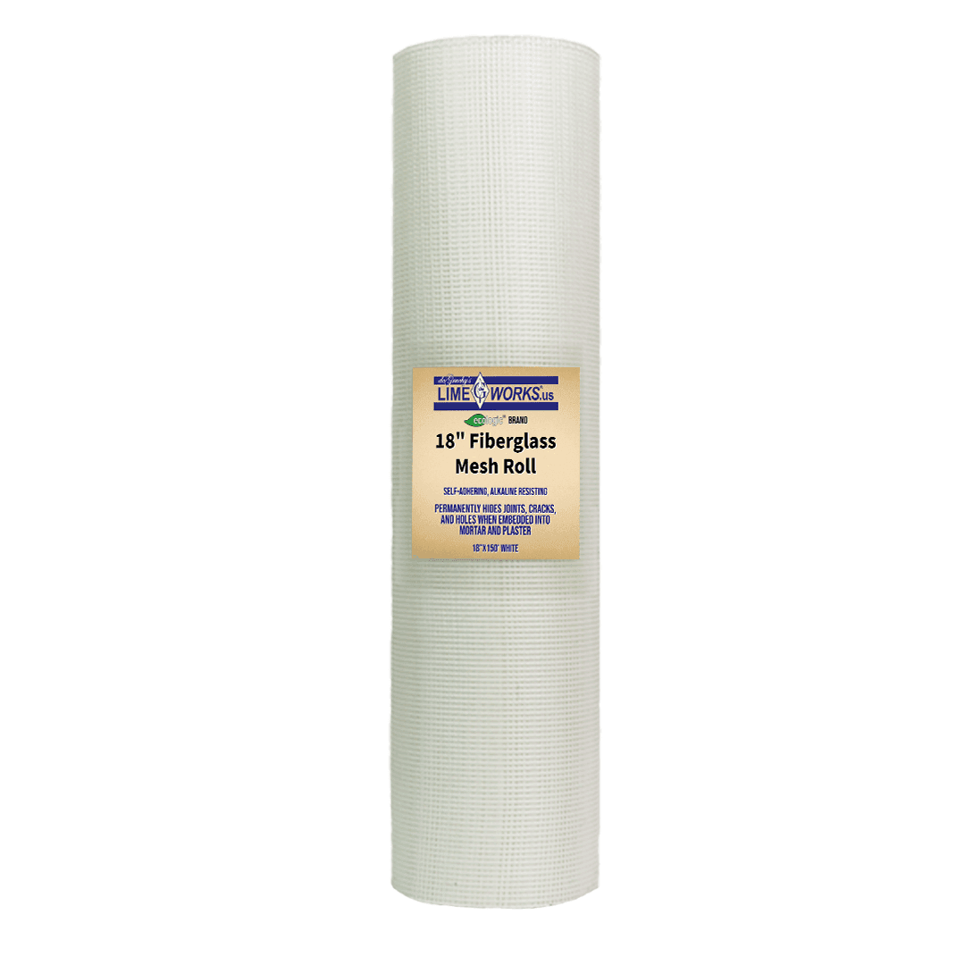 Ecologic™ Brand Fiberglass Mesh Roll 18″ x 150′ – White