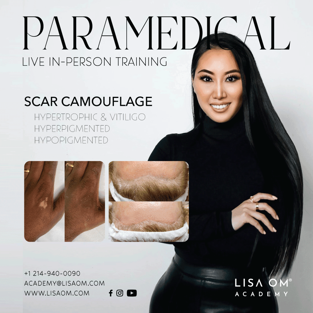 FLEXIBLE DATES | LOS ANGELES 1-Day Scar Camouflage – Paramedical Tattoo Training