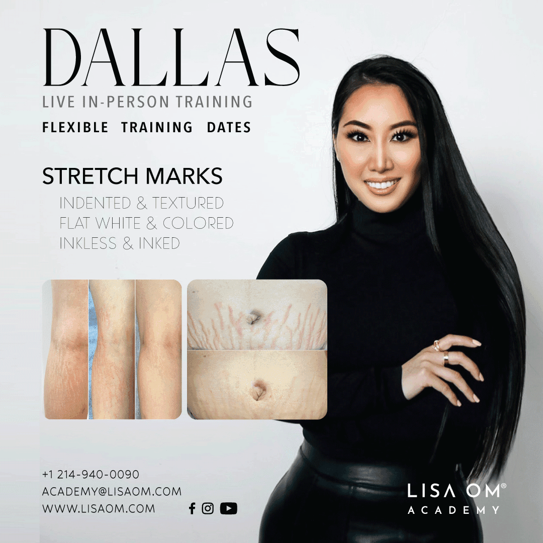 03/11/2026 | 1-Day DALLAS Stretch Marks – Paramedical Tattoo Training