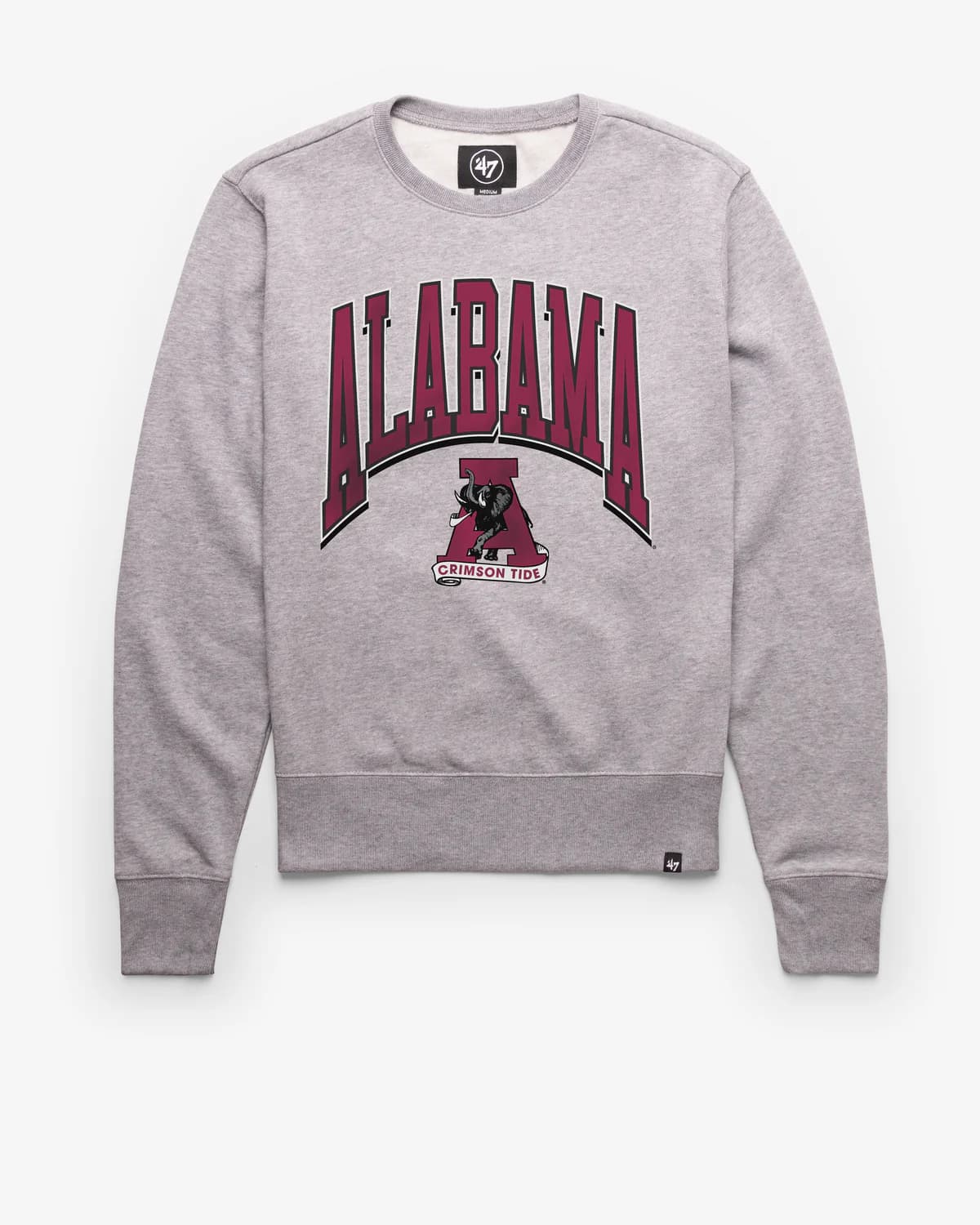 ’47 Brand Grey Vault “A” Crewneck Sweatshirt