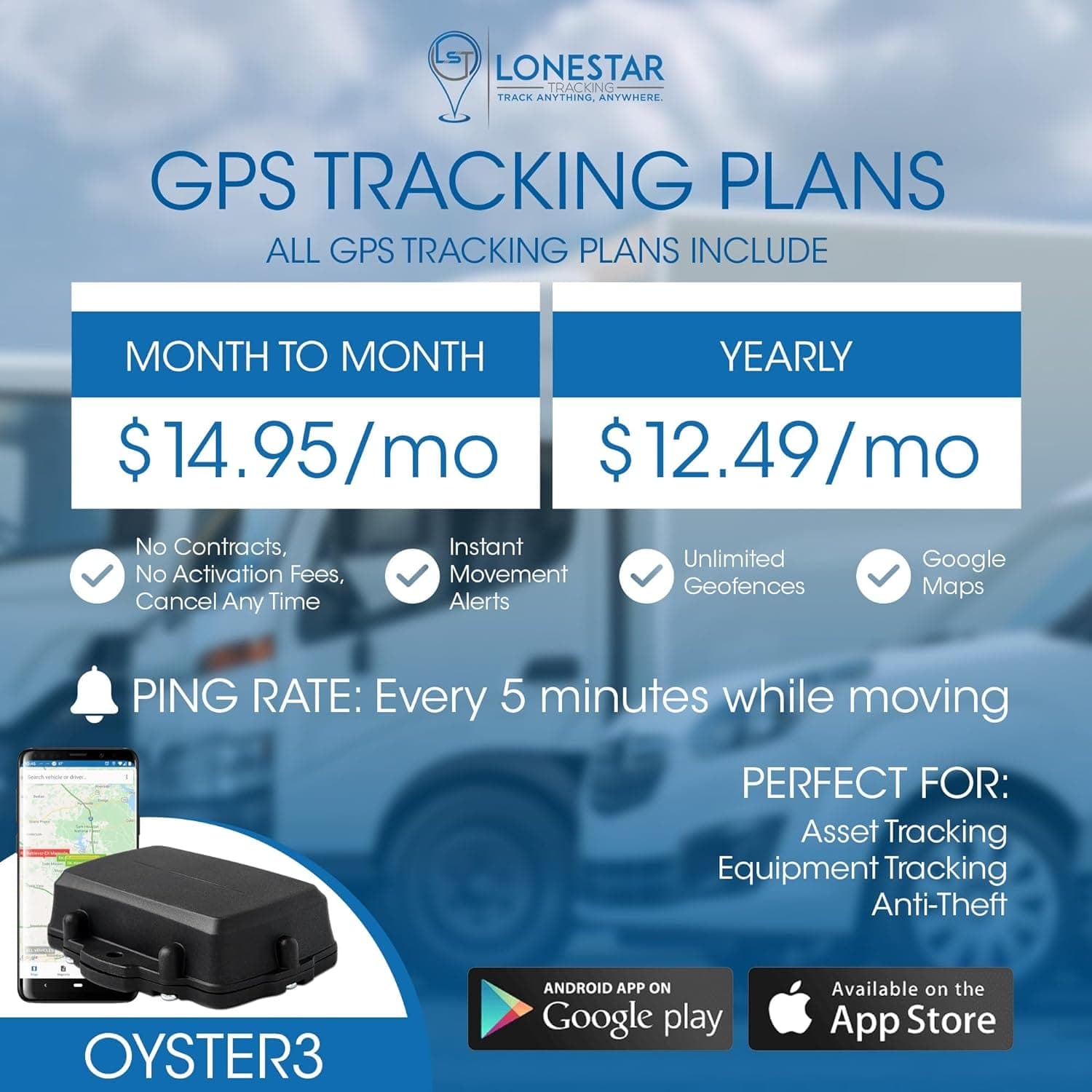Oyster3 4G/5G Waterproof Battery Powered GPS Tracking Device - thumbnail 4