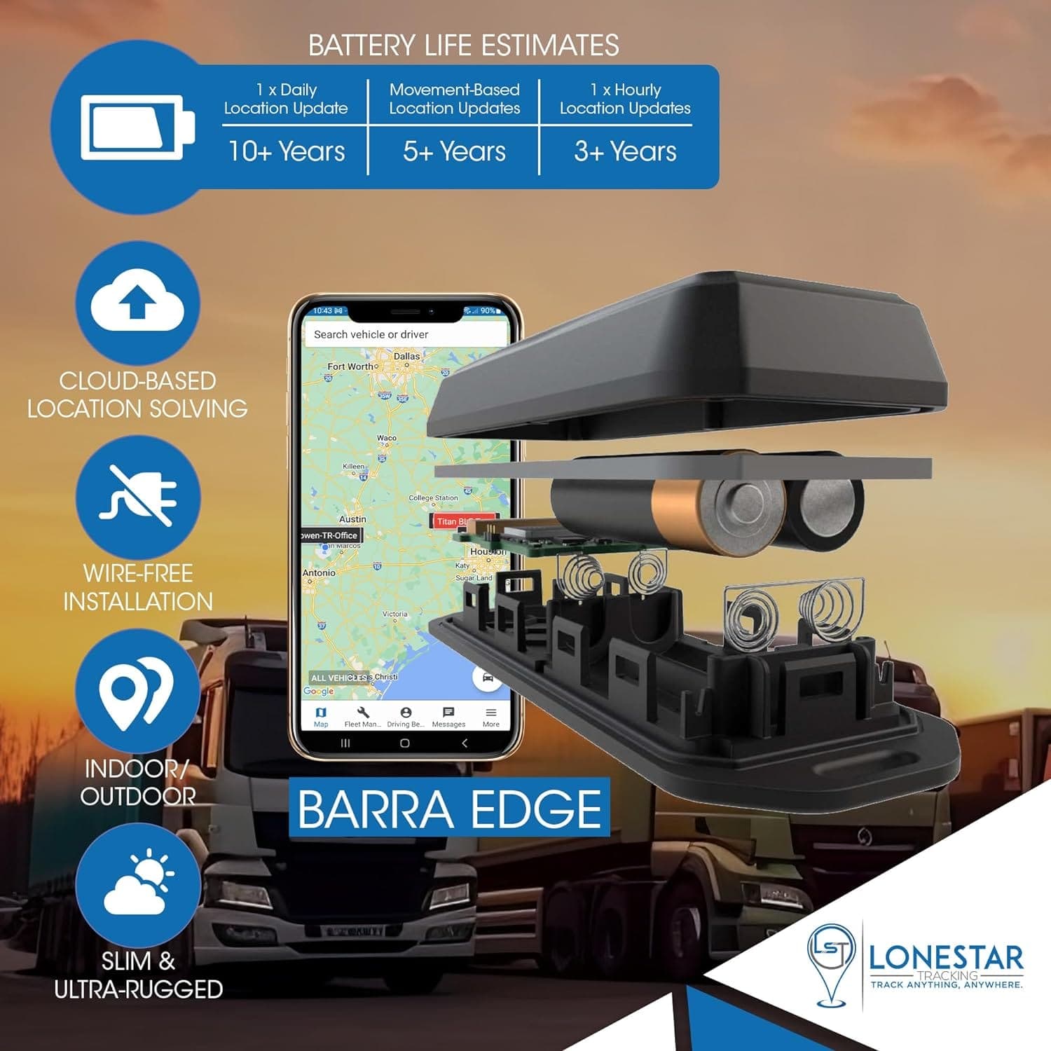 Barra GPS 4G/5G Outdoor Tracker - thumbnail 4
