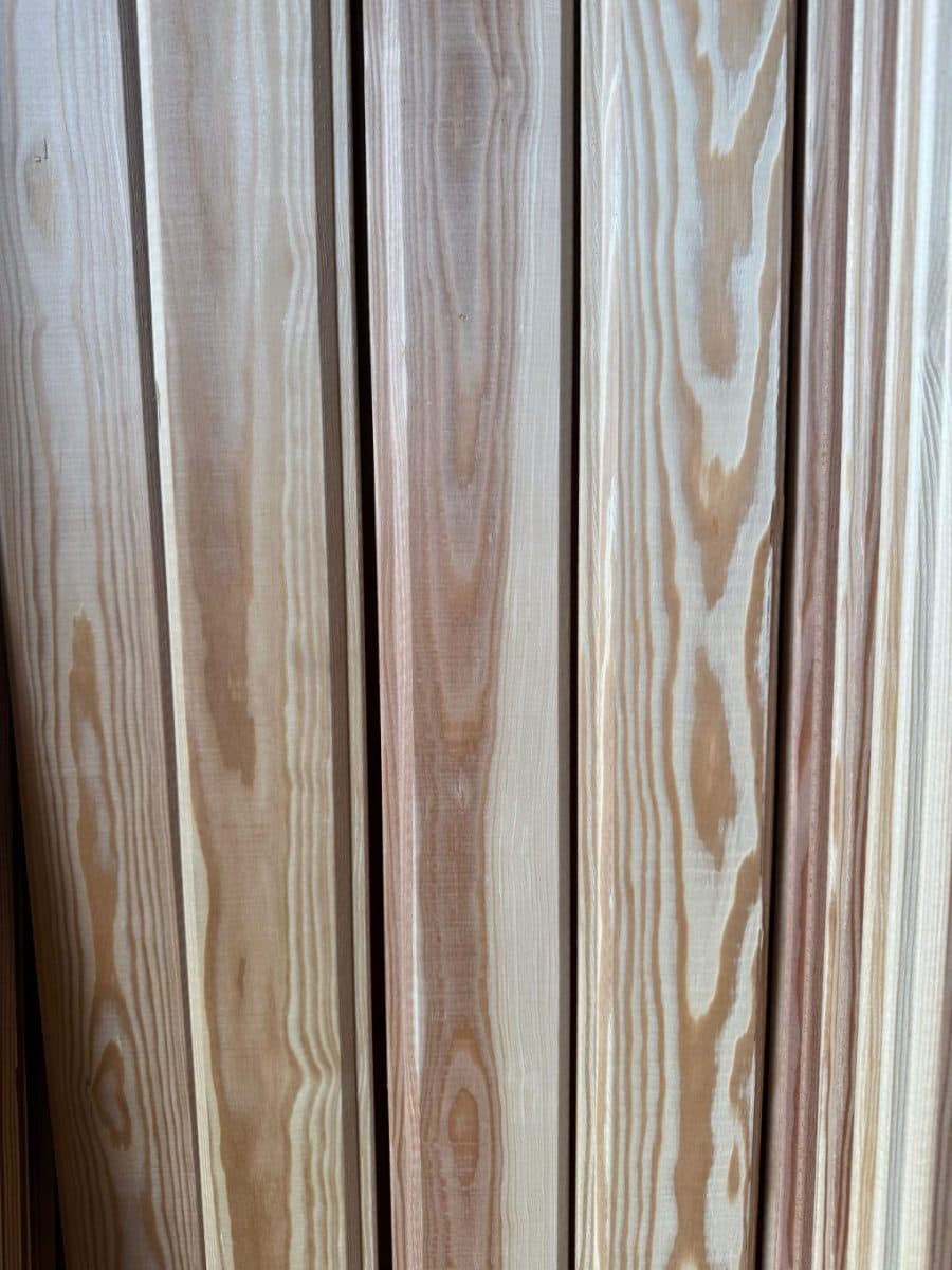 1 x 4 Clear Larch Tongue and Groove (8′, 10′, 12′)