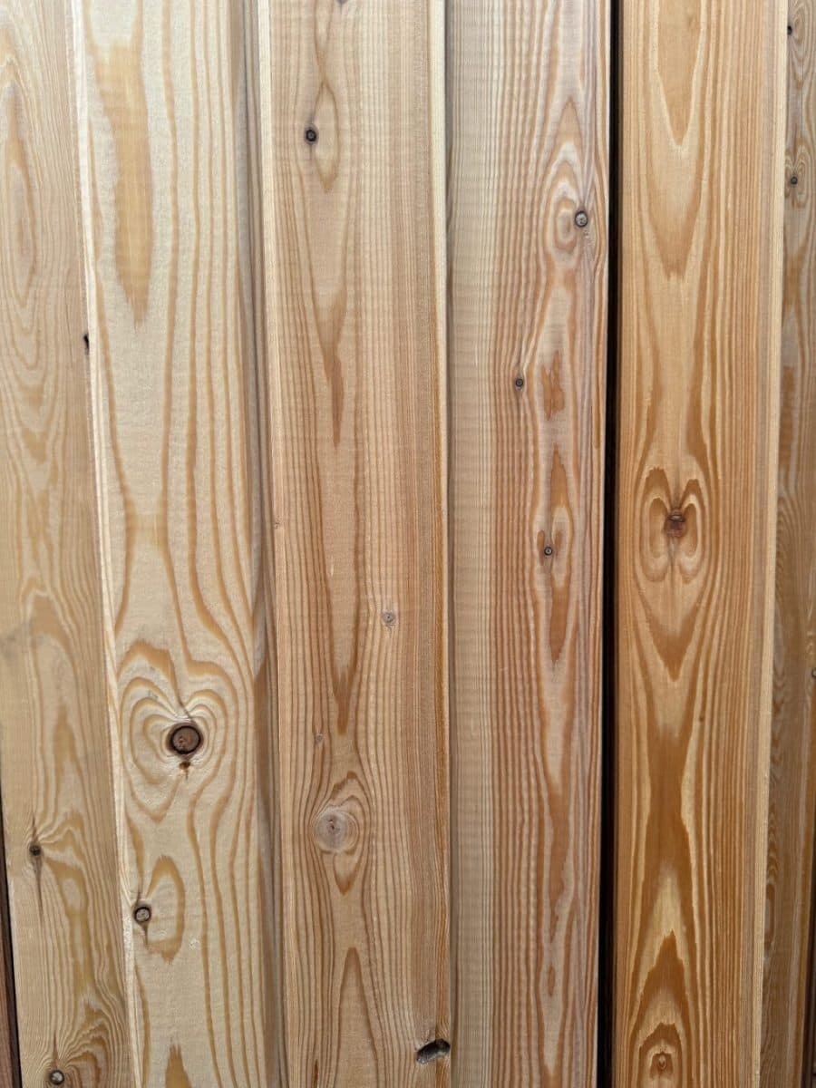 1 x 4 Knotty Larch Tongue and Groove (8′, 10′, 12′)