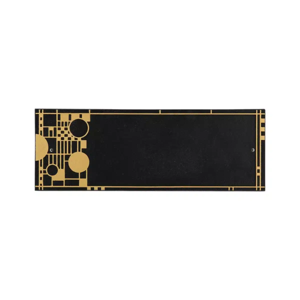 Whitehall Frank Lloyd Wright Coonley Modern Plaque, Standard 1-line - thumbnail 4