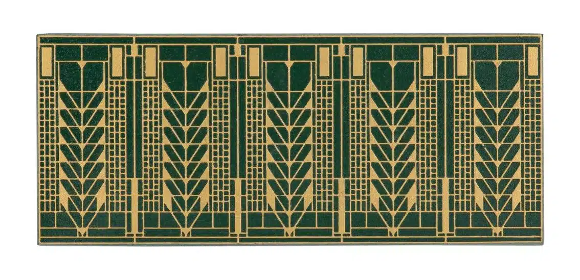 Whitehall Mailbox Side Plaque – Frank Lloyd Wright Tree Of Life Non-Personalized - thumbnail 3
