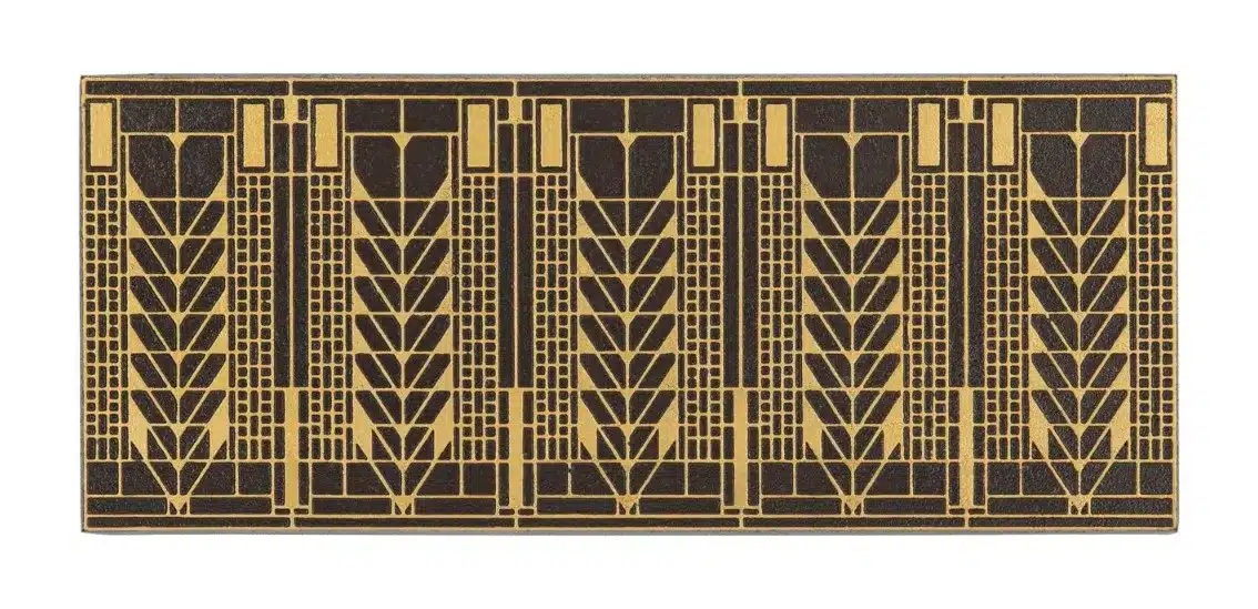 Whitehall Mailbox Side Plaque – Frank Lloyd Wright Tree Of Life Non-Personalized - thumbnail 4