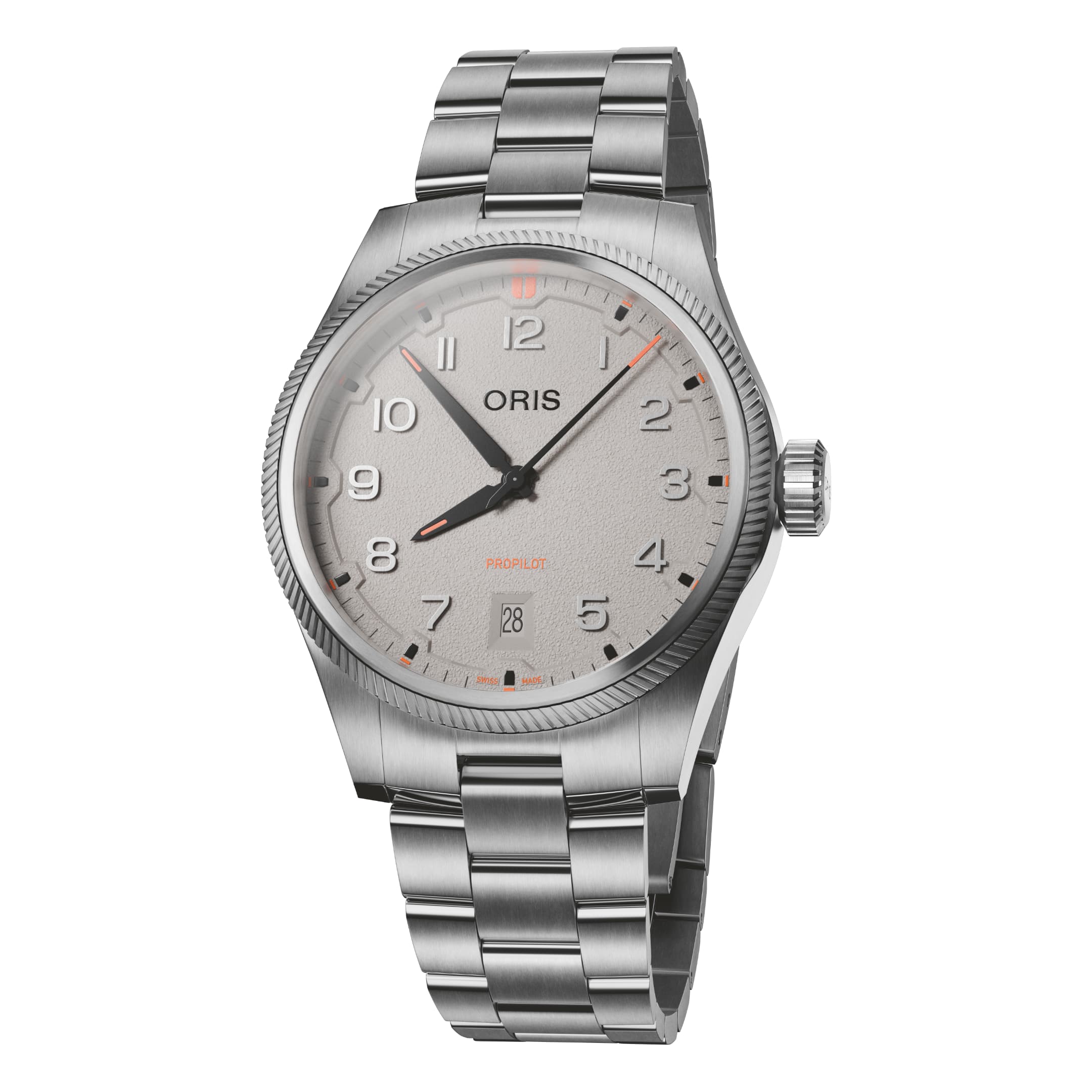 ProPilot Date Grey Dial in Stainless Steel - thumbnail 2