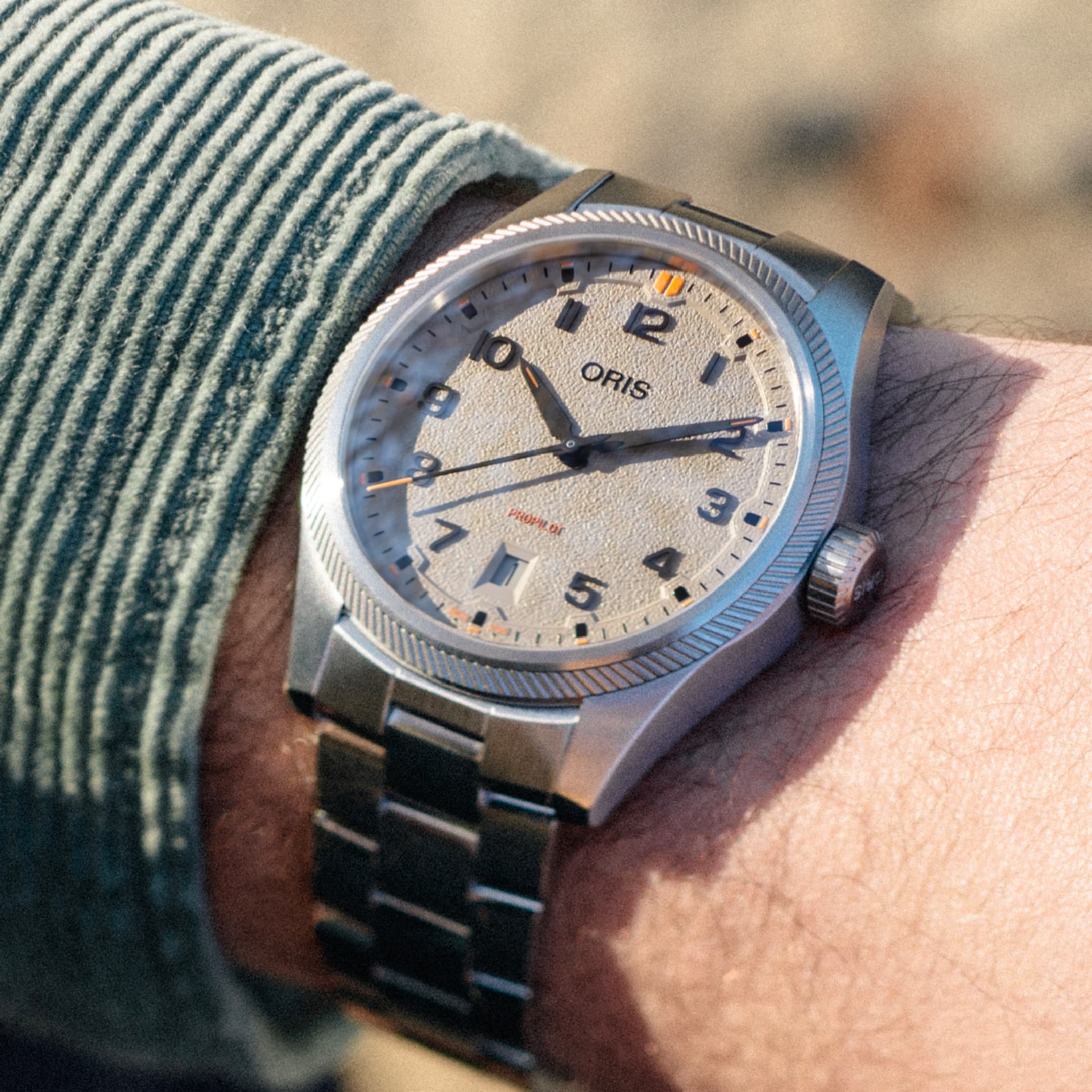 ProPilot Date Grey Dial in Stainless Steel - thumbnail 7