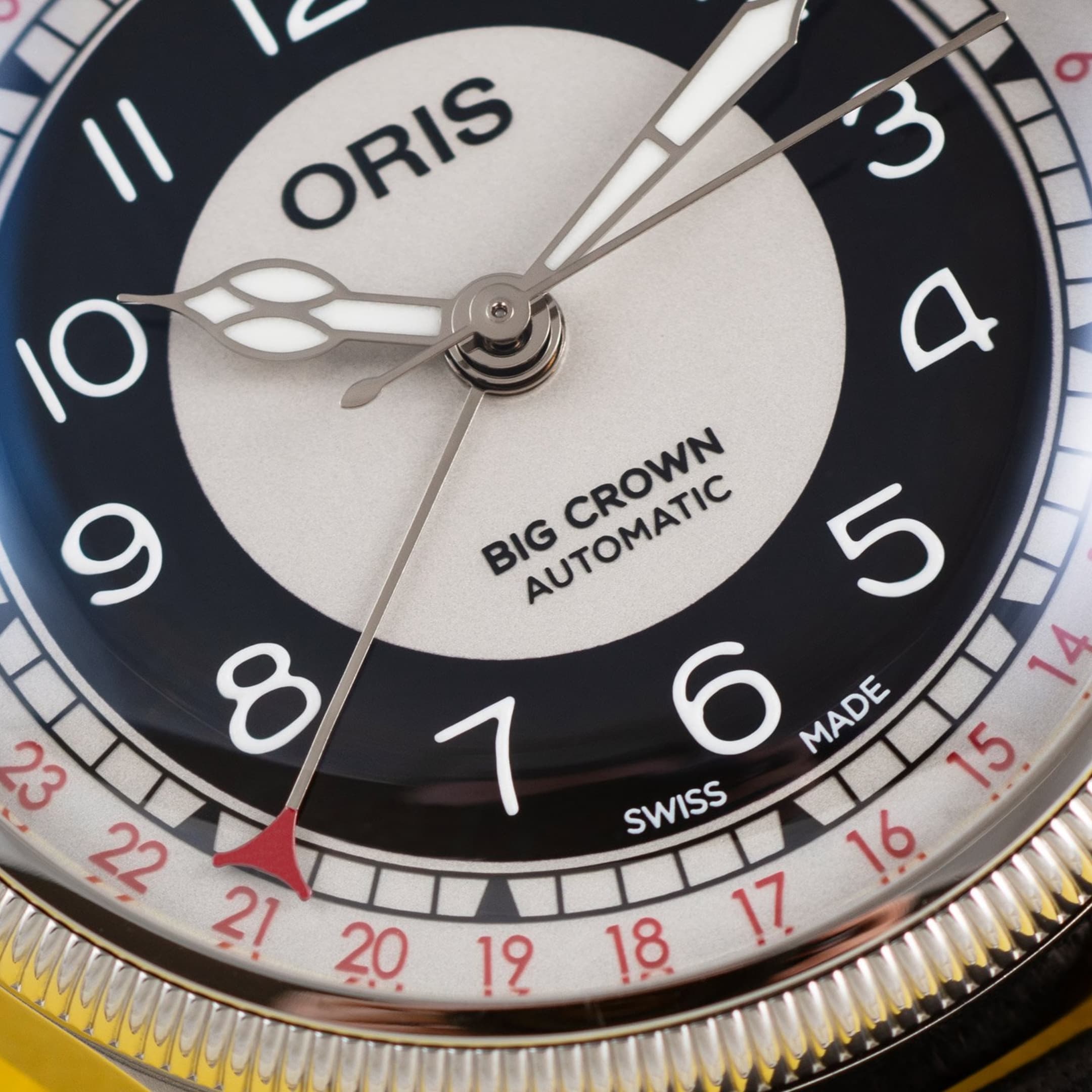 Big Crown Pointer Bullseye Dial in Stainless Steel - thumbnail 5