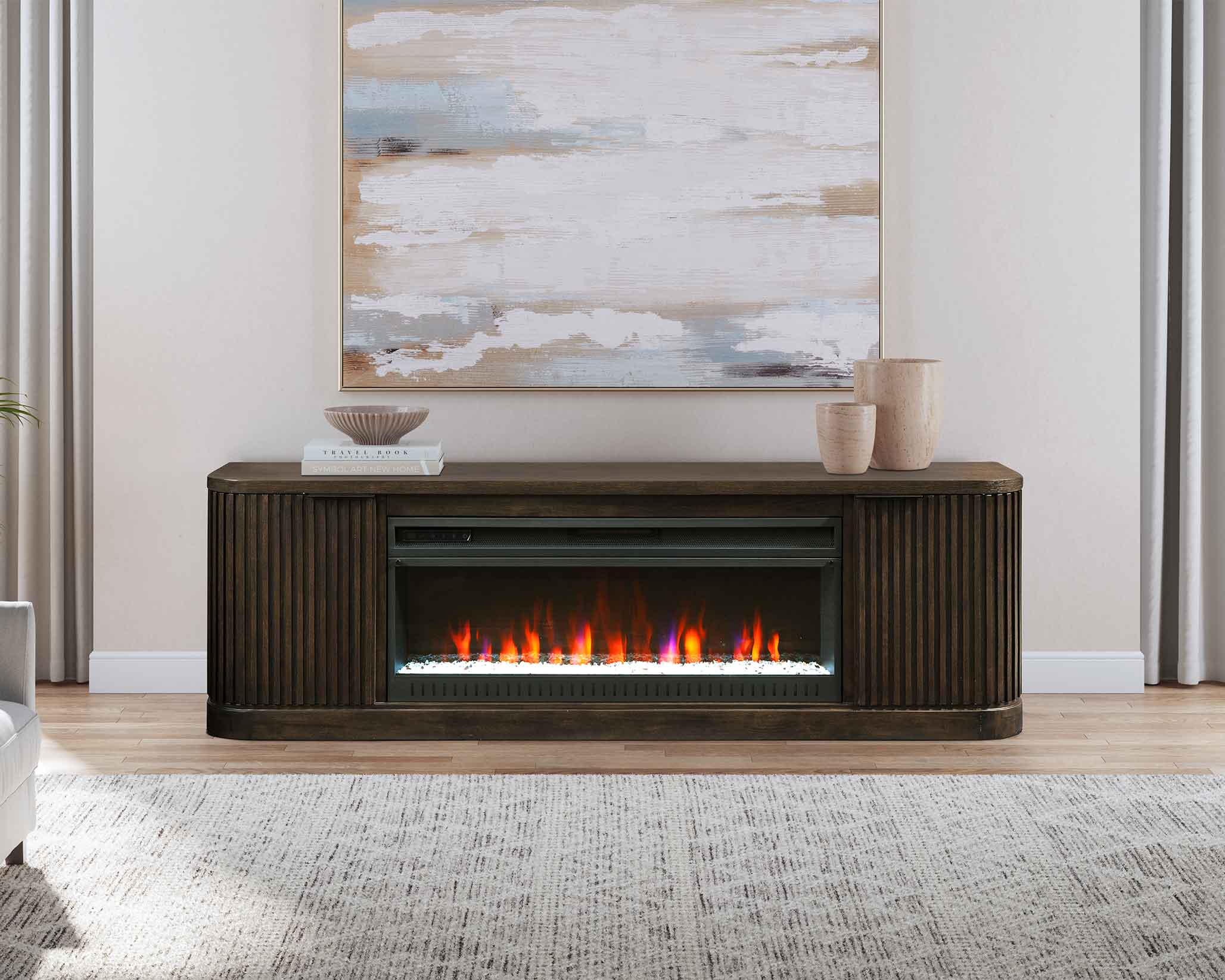 76″ Fireplace TV Stand - thumbnail 10