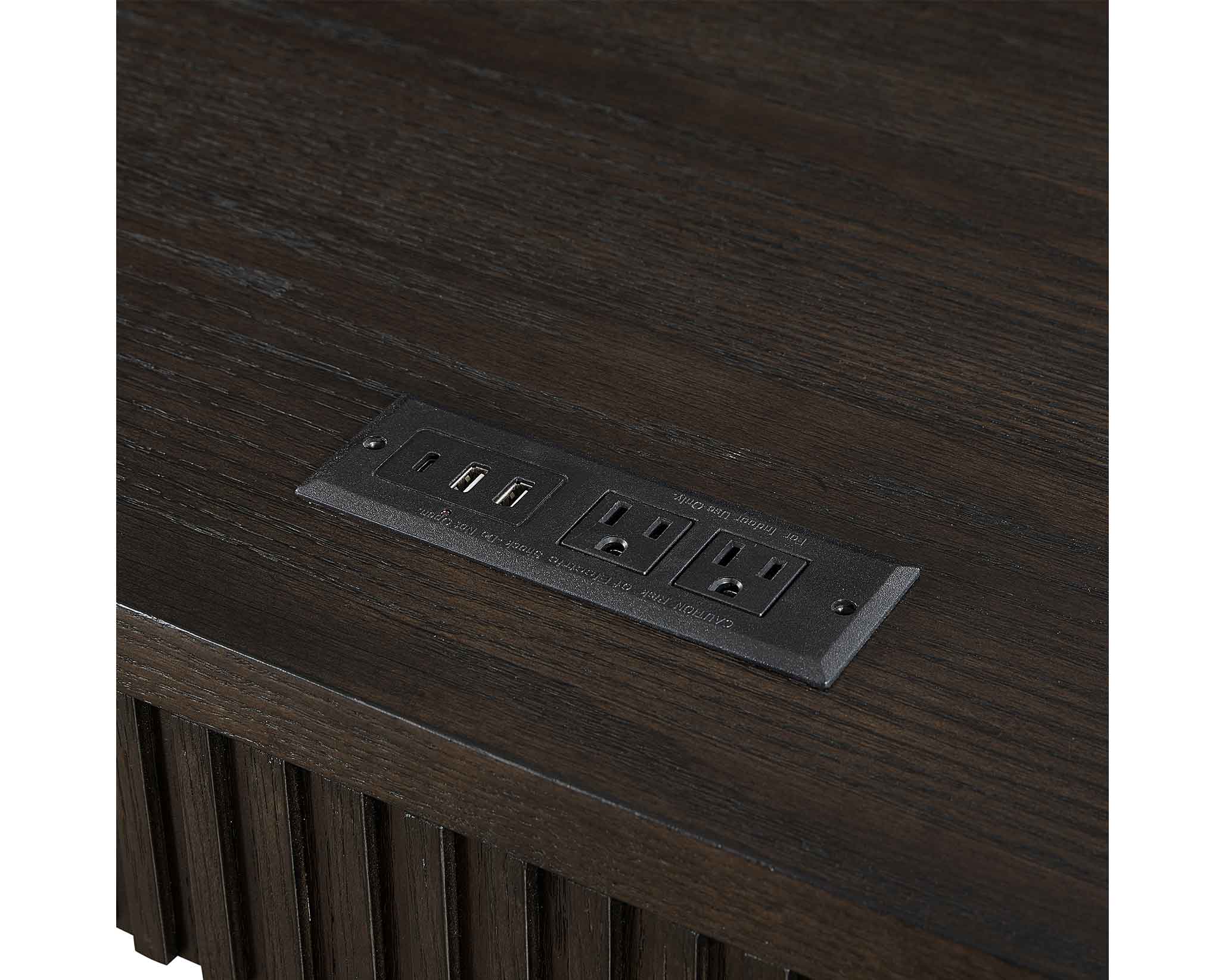 L-Shape Pedestal Desk with Open Return - thumbnail 10