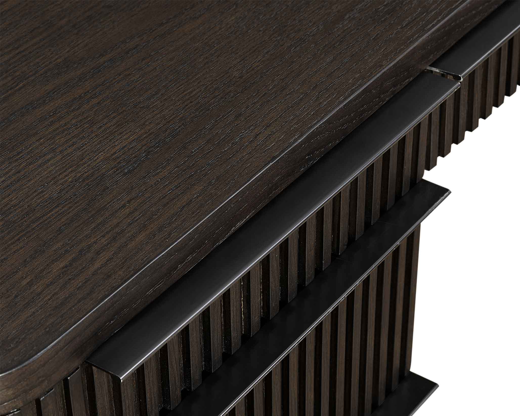 L-Shape Pedestal Desk with Open Return - thumbnail 8