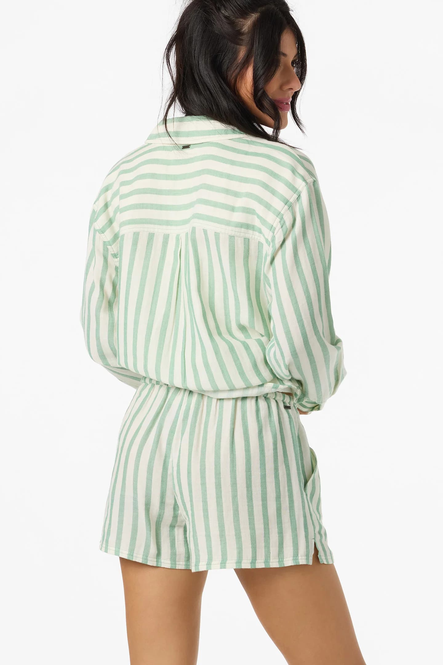 Brenda Stripe Beach Shorts - thumbnail 3