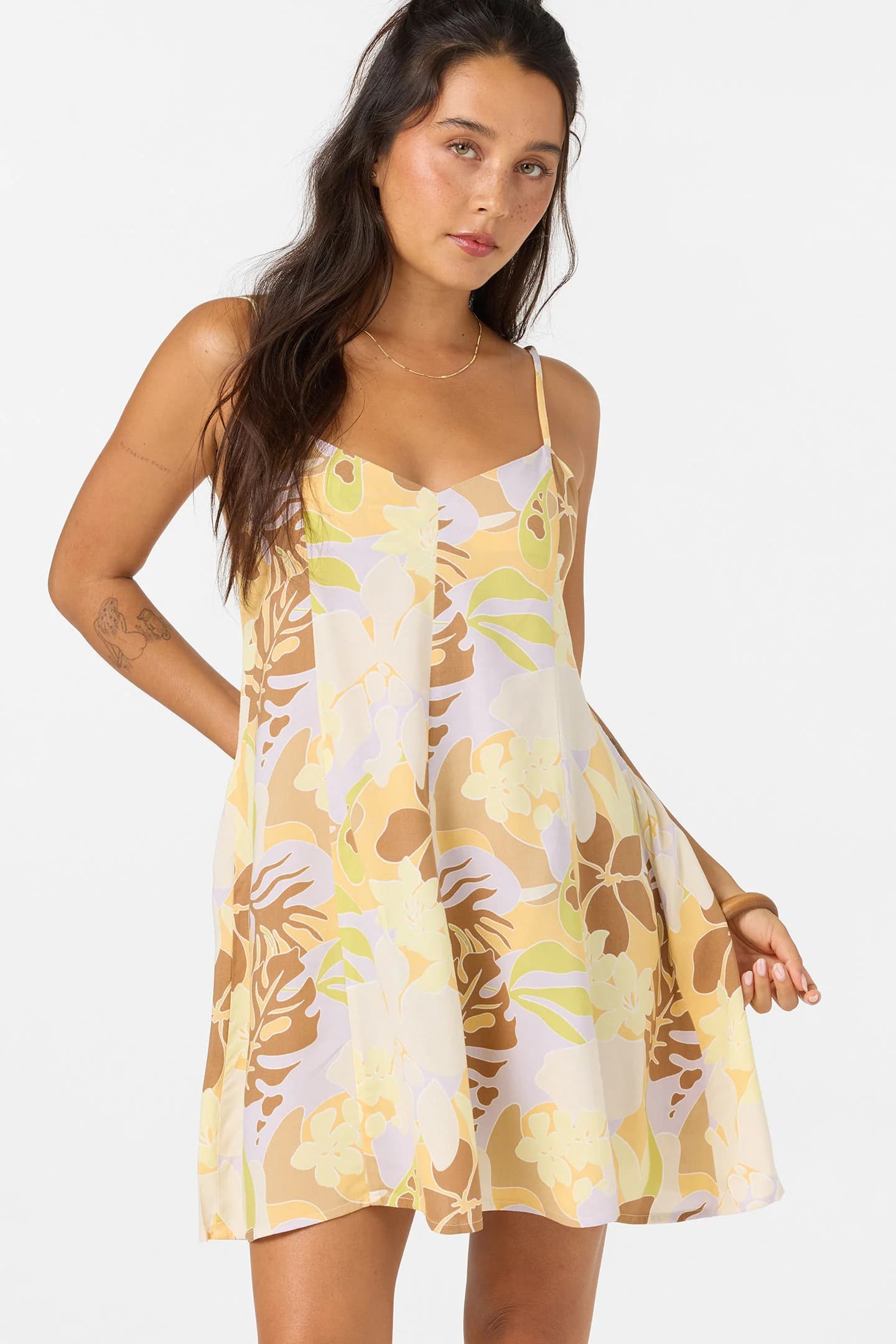 Darcy Leah Tropical Mini Dress - thumbnail 3