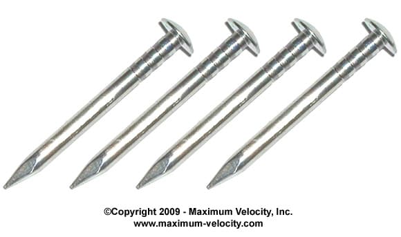 Grooved BSA Pinewood Derby Speed Axles (4)