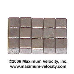 Tungsten Cubes – 3/16 Inch