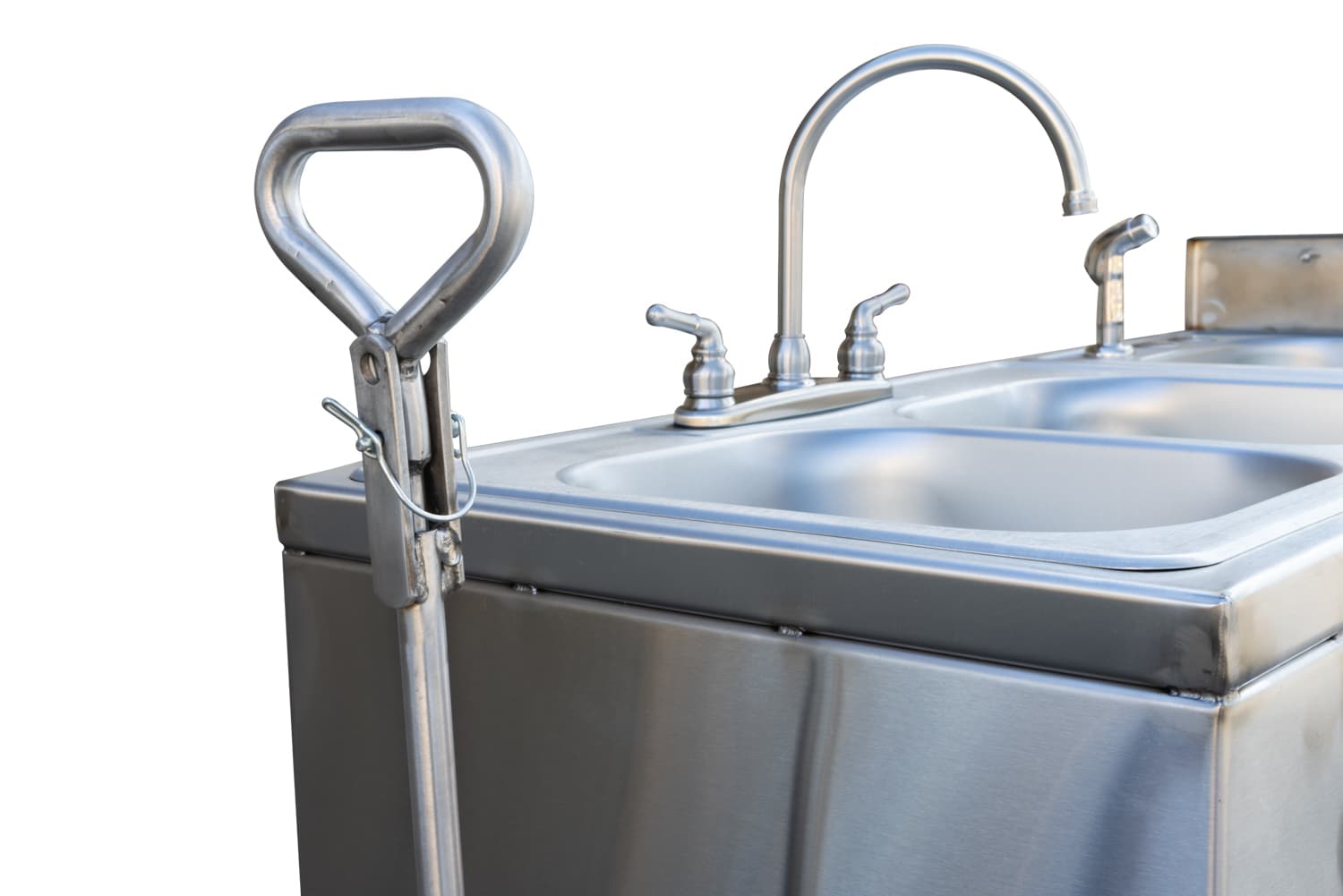 3 Bowl Cleanup Sink (Trailer Mounted) - thumbnail 6