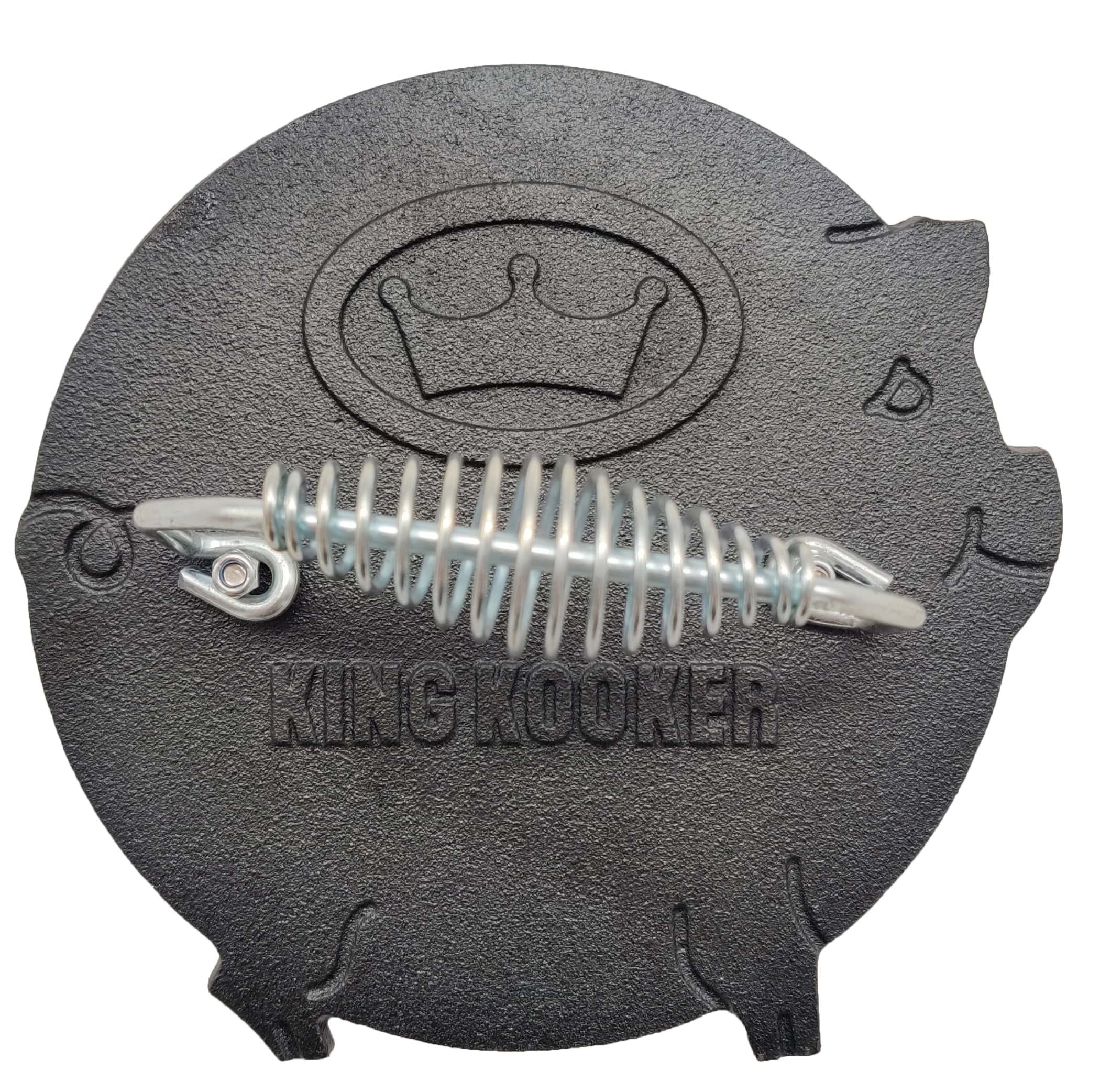 Pre-Seasoned Cast Iron Pig Shaped Bacon Press