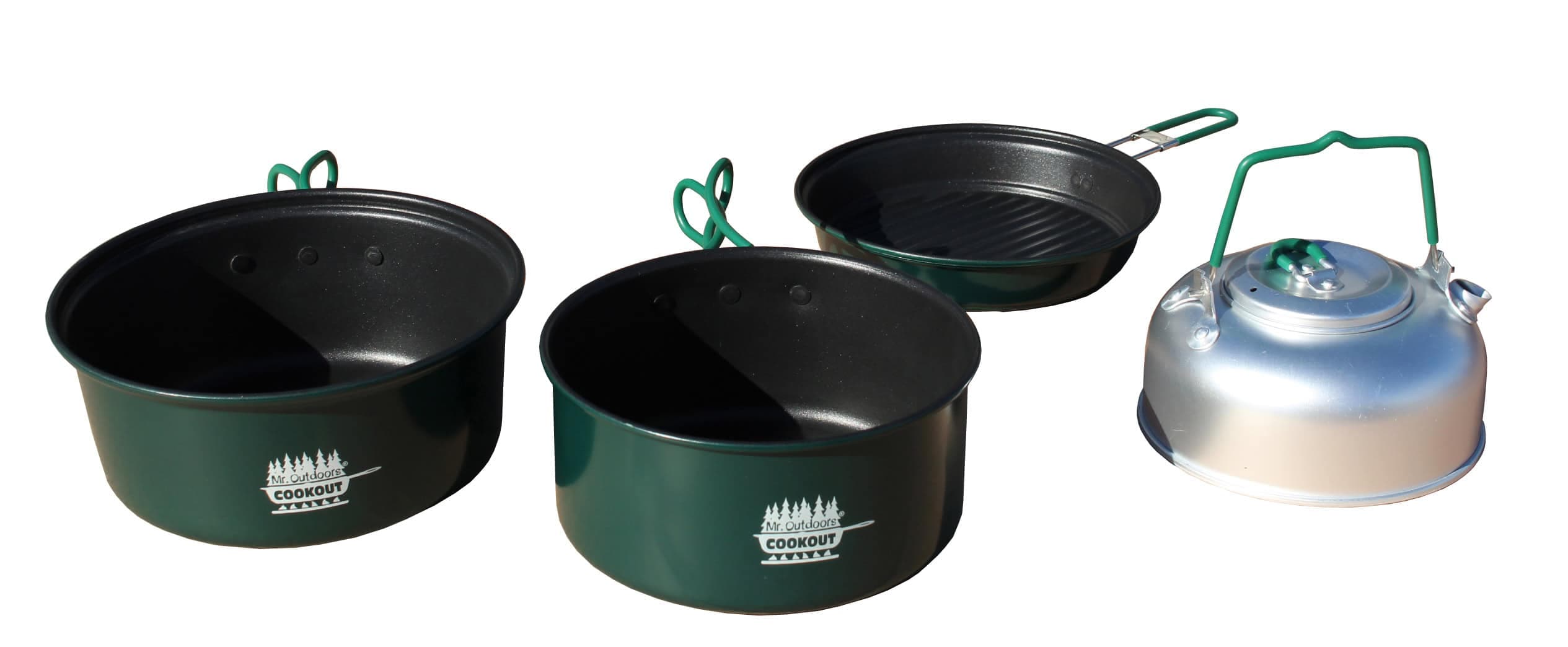 Aluminum 4 Pc. Camp Cook Set