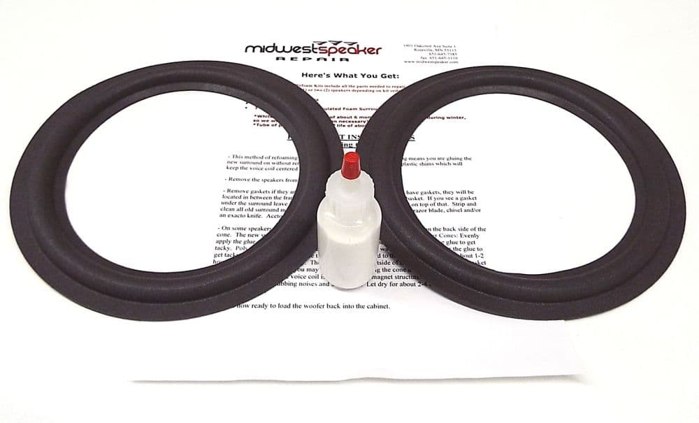 ESB Model 7/01  8″ Refoam Kit (F8-2)