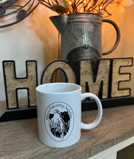 MIKES FALCONRY  COFFEE MUG