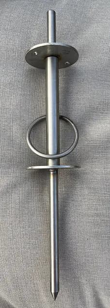 Stainless Steel Block Spike with 7 inch spike