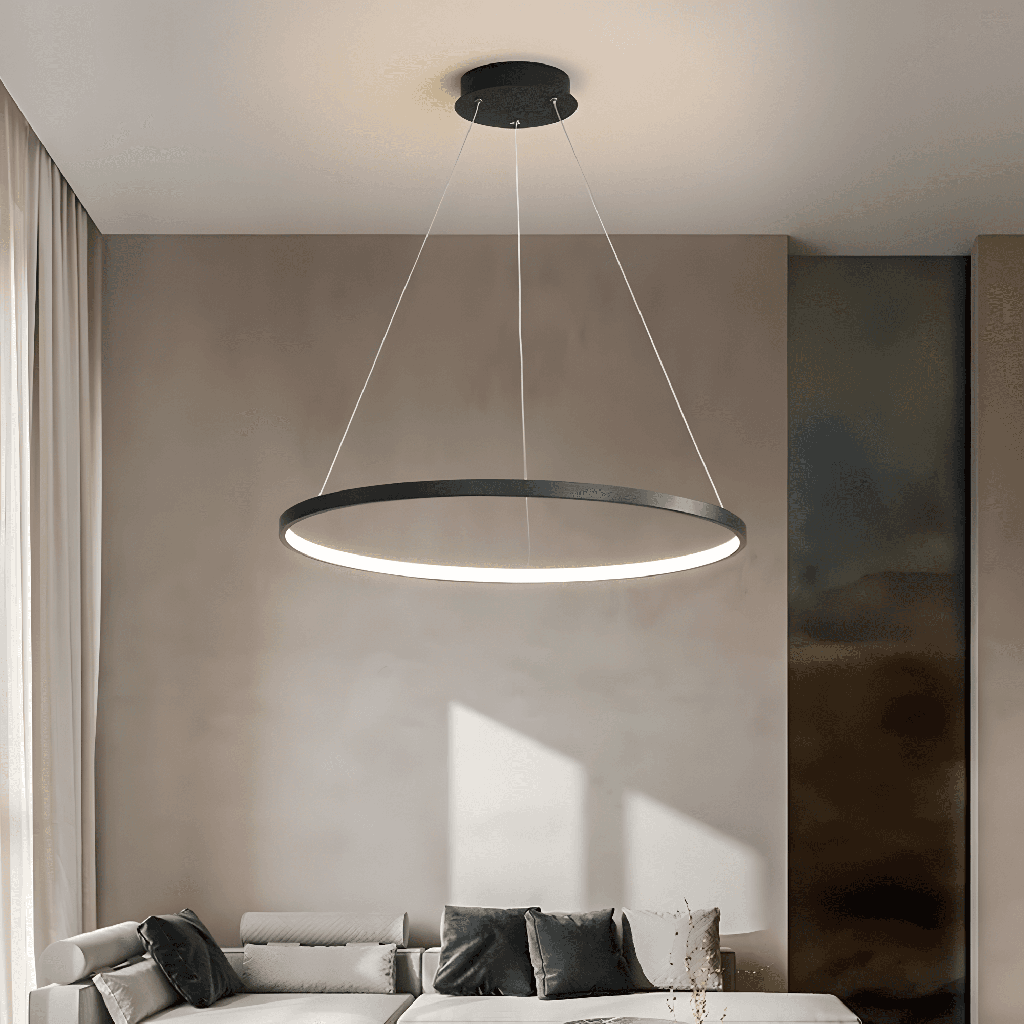 “Looper” Modern LED Pendant Light Fixture - thumbnail 8
