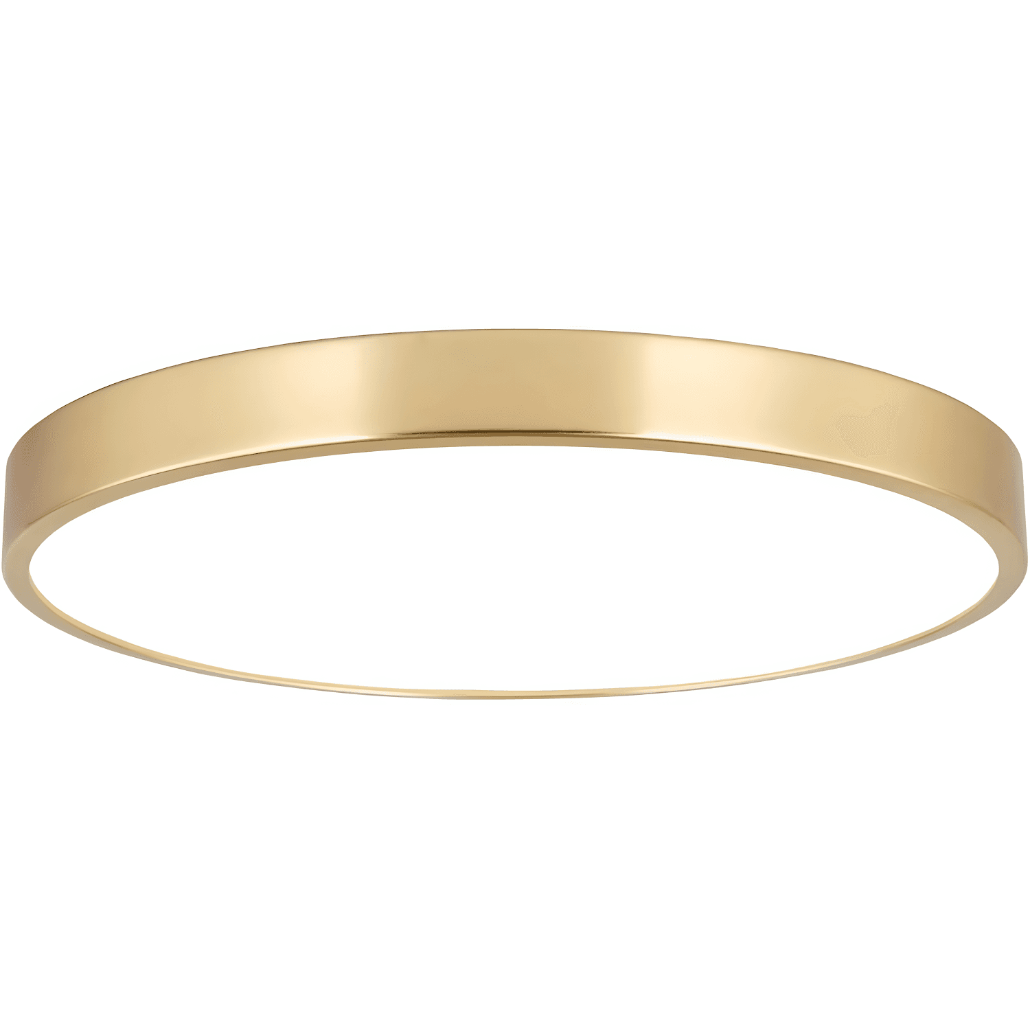 “Ruedo” 12″ Gold Flush Mount Light Fixture
